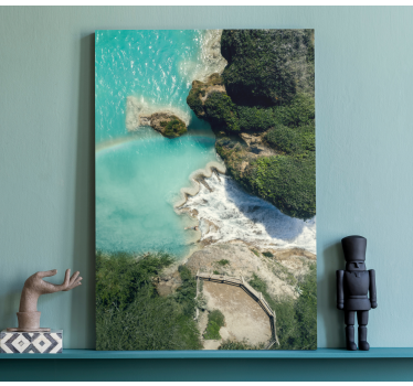 Tableau paysages sérénité côtière - TenStickers