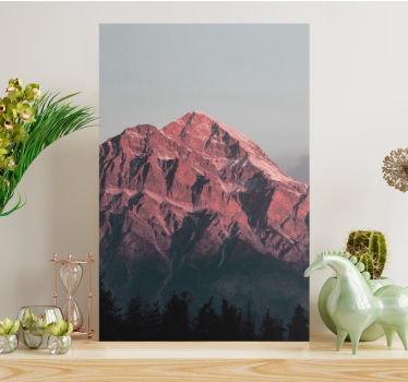 Tableau paysages sommets des grandes montagnes - TenStickers