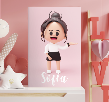 Tableau personnalisé votre avatar - TenStickers