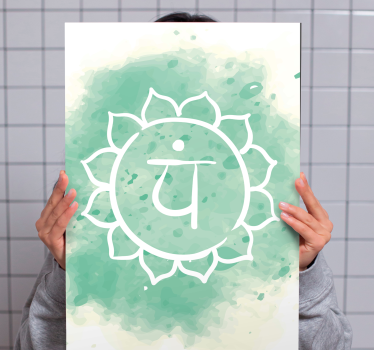 Tableau zen symbole de méditation - TenStickers