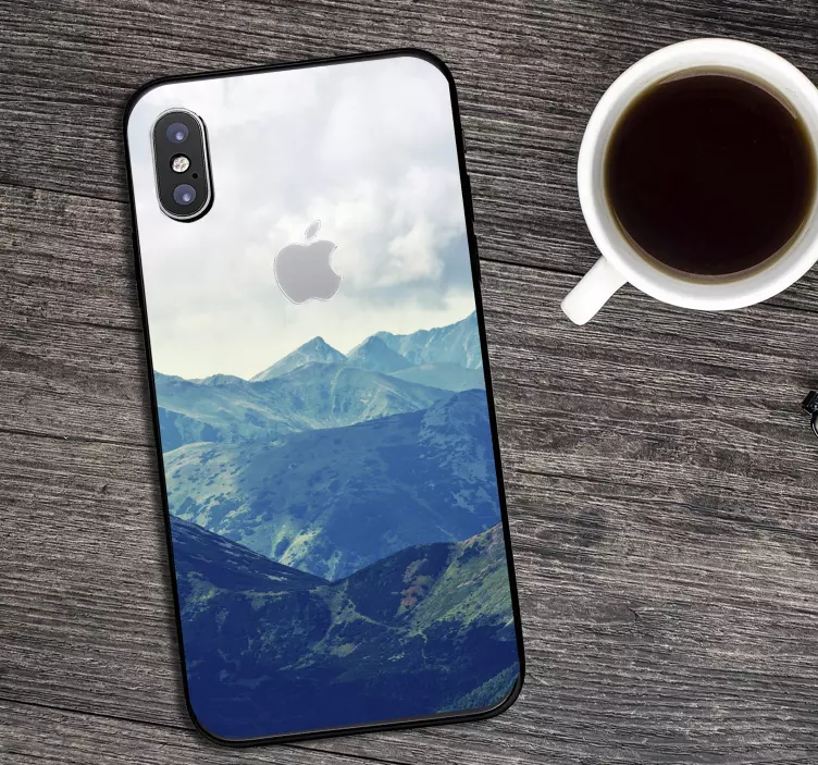 Sticker téléphone personnalisé iPhone - TenStickers