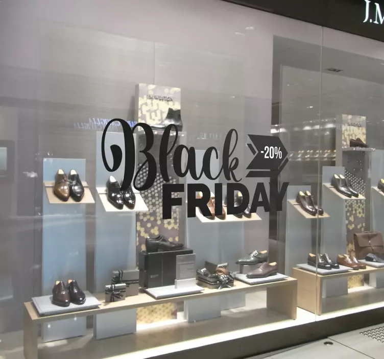 Autocollant Black Friday personnalisé - TenStickers