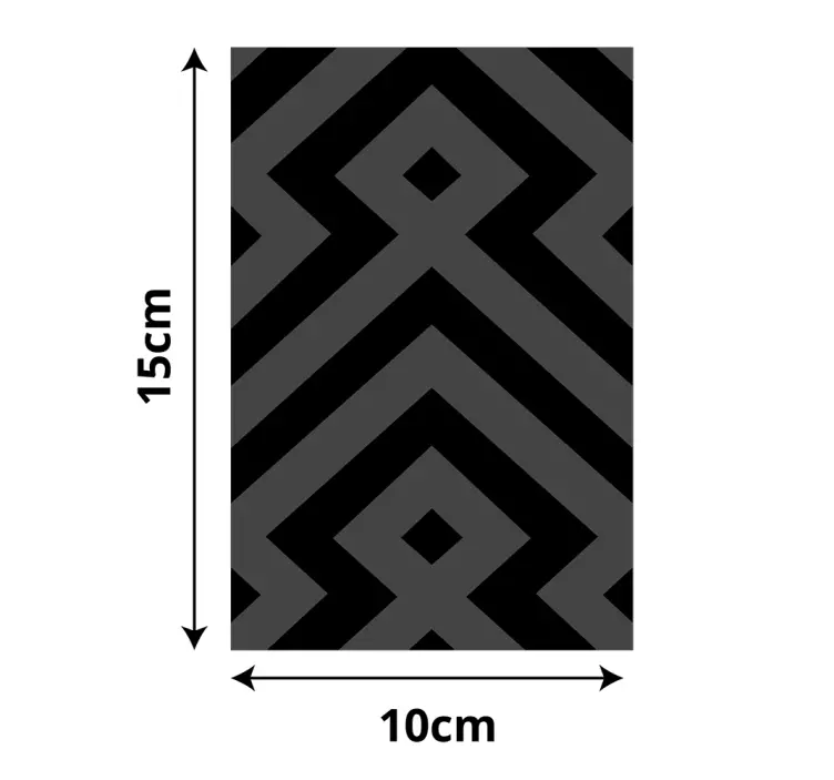 Sticker sol concept d'agencement abstrait - TenStickers