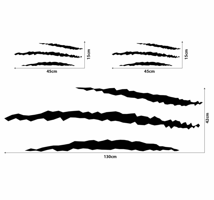 Autocollant voiture jeu de rayures - TenStickers