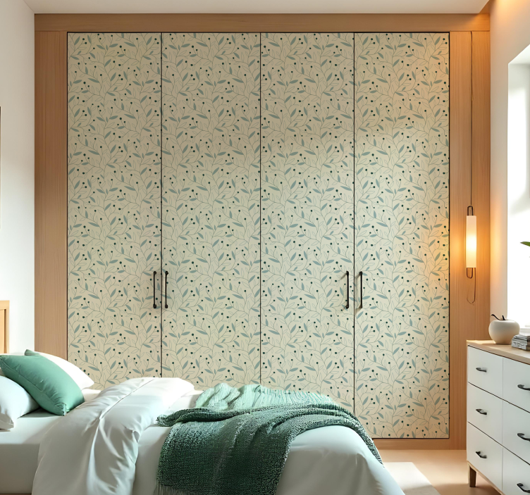 Adhésif meuble branches minimalistes - TenStickers