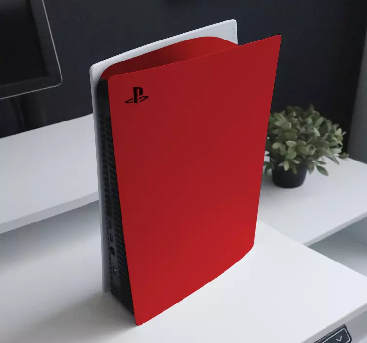 Sticker PS5 skin monochrome - TenStickers