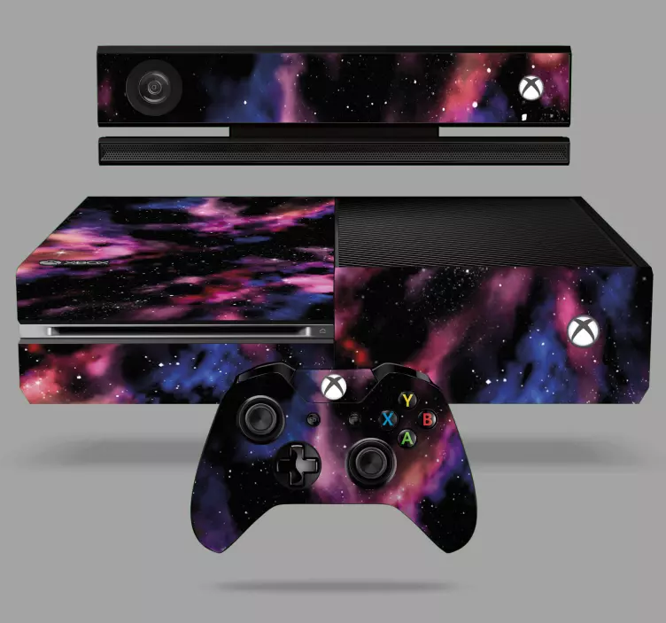 Sticker Xbox One Belle conception de l'espace étoilé - TenStickers
