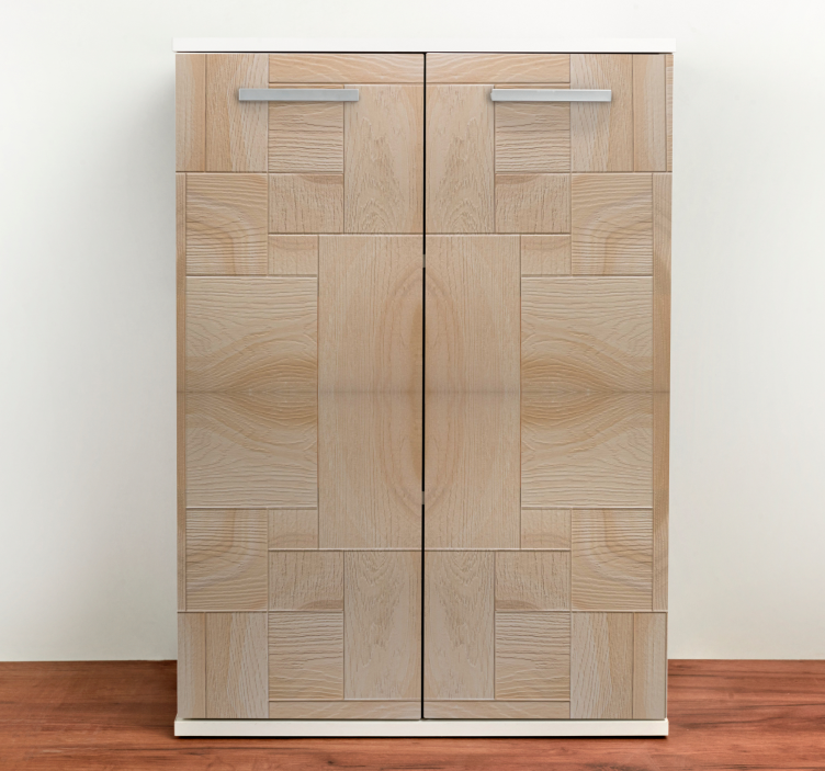 Papier adhésif pour meuble motif bois marron clair - TenStickers