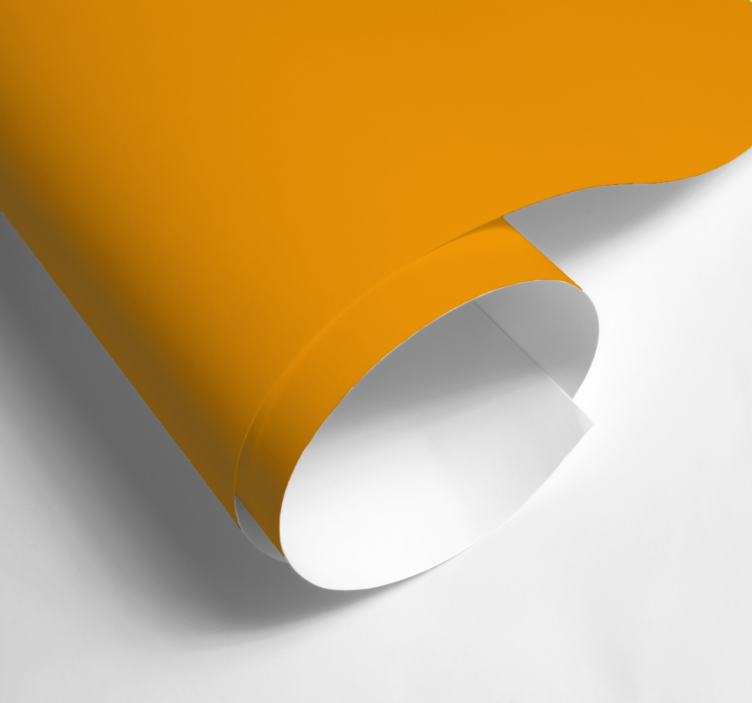 Sticker couleur uni jaune mat - TenStickers