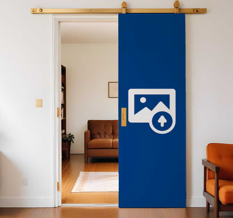 Sticker porte personnalisé - TenStickers