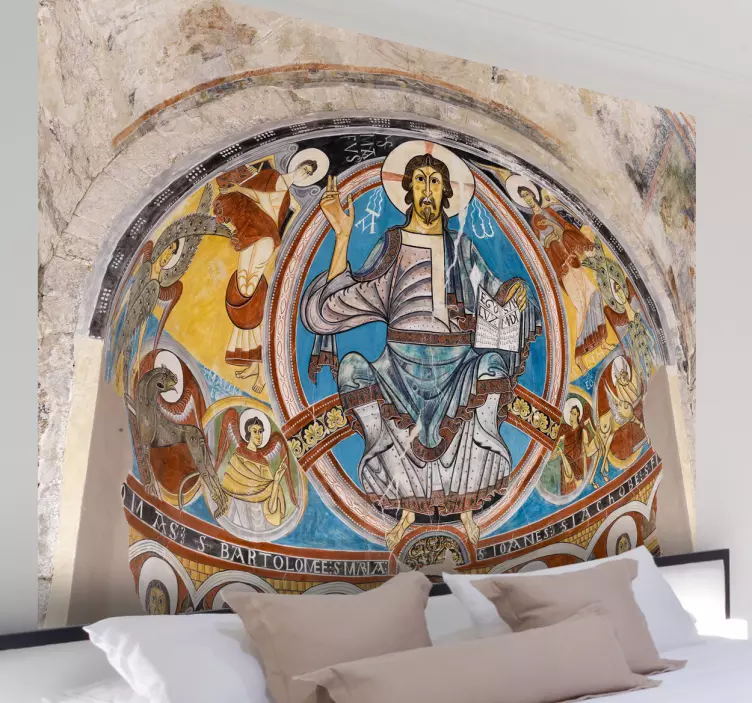 Sticker façade église - TenStickers