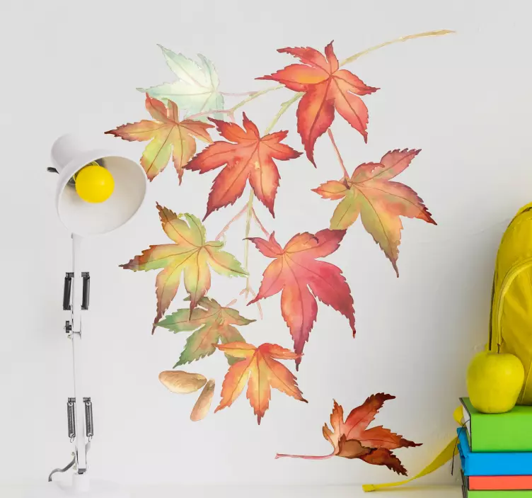 Sticker Maison Érable Japonais - TenStickers