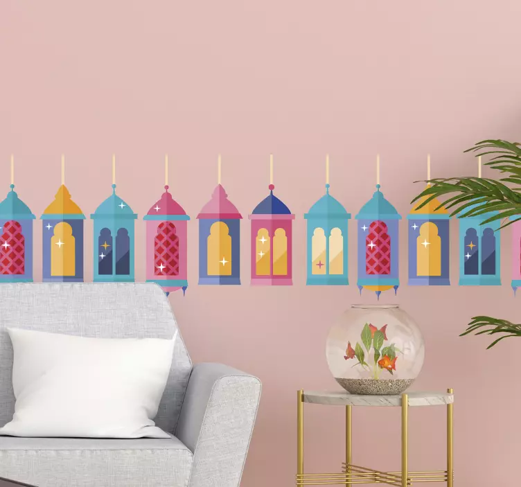 Sticker Maison Lampes Orientales - TenStickers
