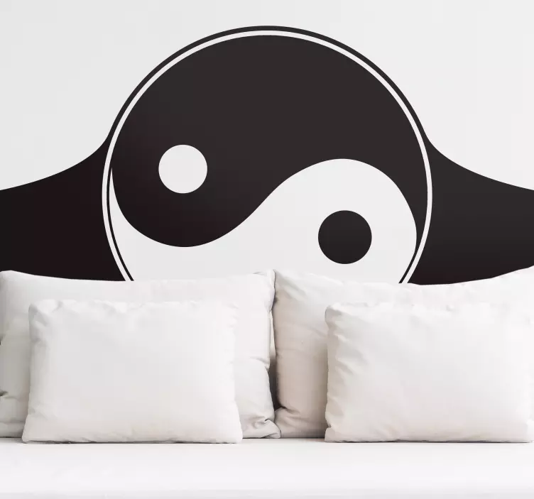 Sticker Maison Yin et Yang - TenStickers