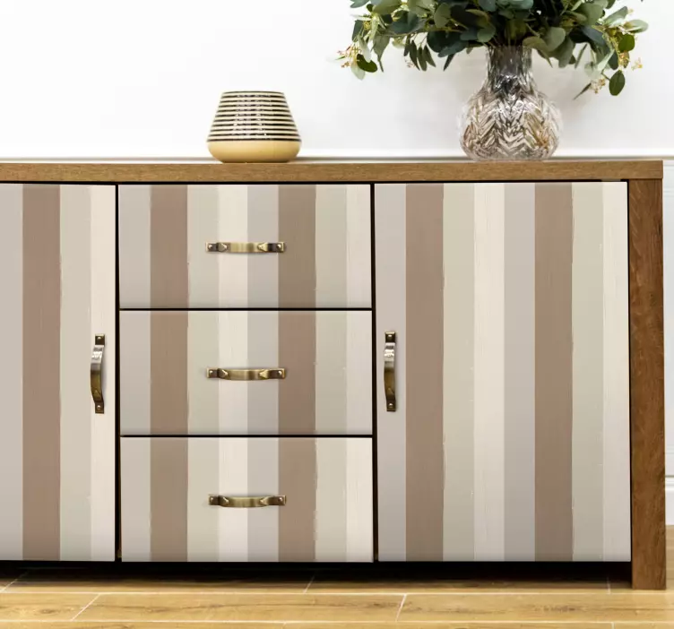 Sticker Meuble couleurs sable - TenStickers