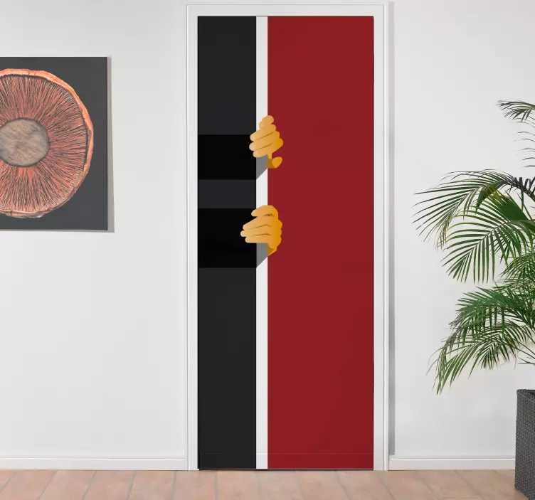 Sticker Porte Dessin mains - TenStickers