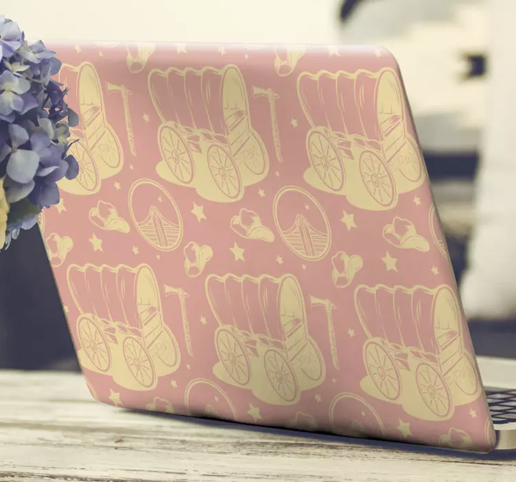 Sticker pour ordinateur poussettes mignonnes - TenStickers