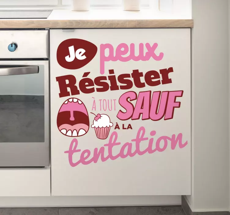 Sticker tentation - TenStickers