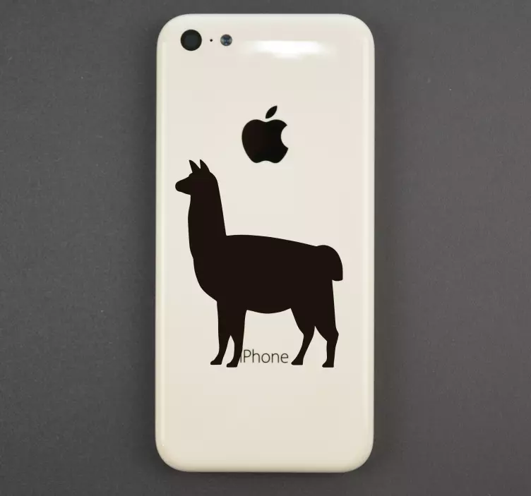 Stickers Animaux llama silhouette - TenStickers