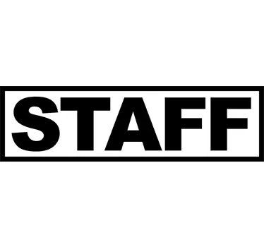Sticker staff - TenStickers