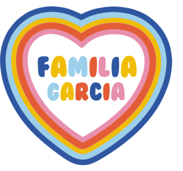 Sticker frigo coeur avec ton nom - TenStickers