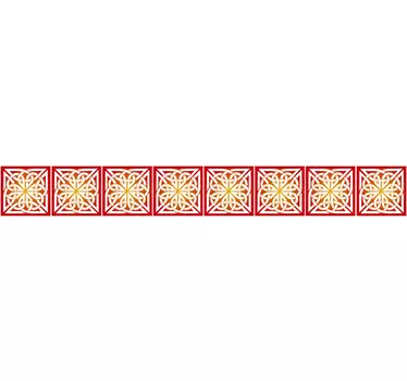 Sticker frise symboles celtiques - TenStickers