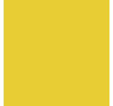 Sticker couleur uni jaune brillant mat - TenStickers