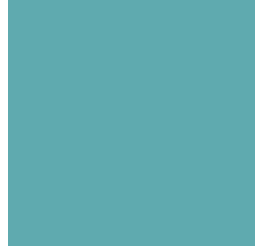 Sticker couleur uni turquoise moyen mat - TenStickers