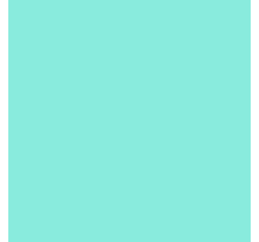 Sticker couleur uni turquoise clair mat - TenStickers