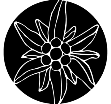 Sticker mural salon floral alpes - TenStickers