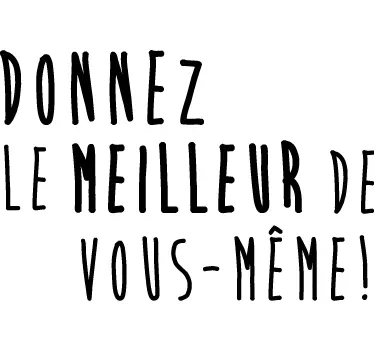 Sticker WC salle de bain texte humoristique - TenStickers