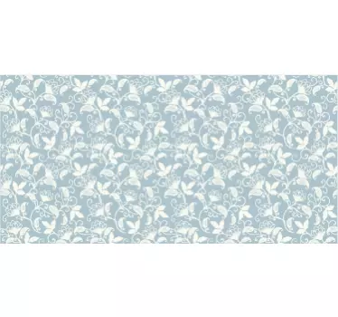Papier autocollant meuble fleur vintage - TenStickers