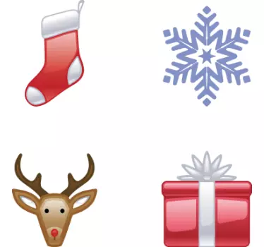 Sticker kit Noël - TenStickers