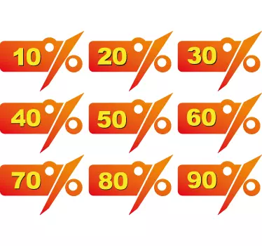 Sticker offres promotionnelles - TenStickers