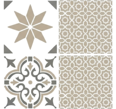 Carrelage adhésif mosaïque marocaine en grès - TenStickers