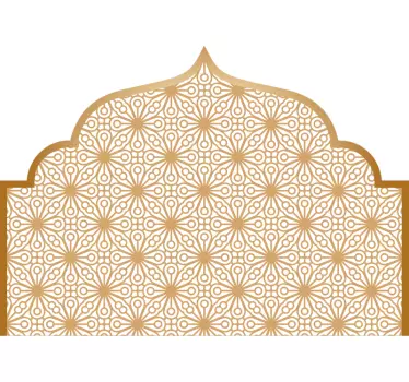 Sticker Mural Géométrique style Oriental - TenStickers