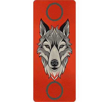 Autocollant vélo pack de loups alpha - TenStickers