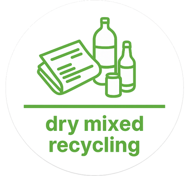 Sticker industrie icône de recyclage minimaliste - TenStickers