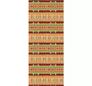 Sticker Porte Motifs Méxicains - TenStickers