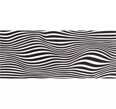 Sticker Pour Meuble Illusion Optique - TenStickers