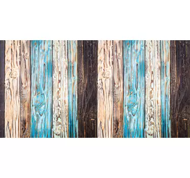 Papier autocollant meuble Bois Peint - TenStickers