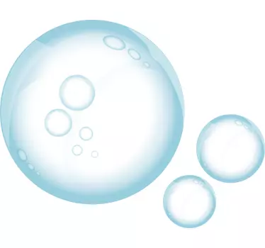 Sticker gouttes d'eau - TenStickers