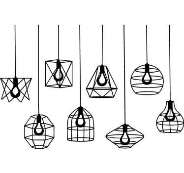 stickers de fenêtre de lampes de poche - TenStickers