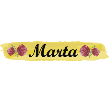 Autocollant vélo avec de belles roses - TenStickers