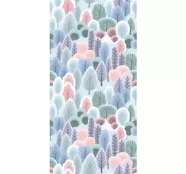 Sticker fenêtre arbre - TenStickers