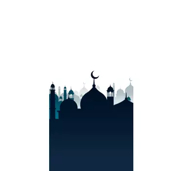 Sticker fenêtre ornement arabe - TenStickers