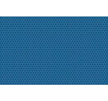 Sticker sol texture hexagonale - TenStickers