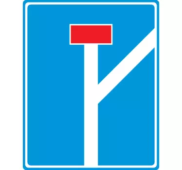 Sticker panneau sans issue - TenStickers