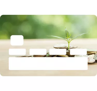 Sticker carte bancaire carte de paiement moderne - TenStickers