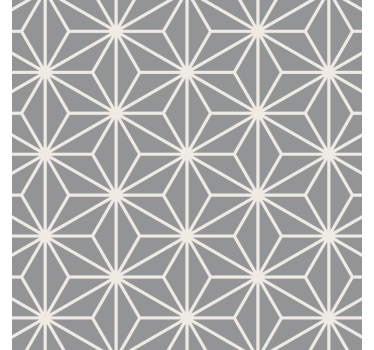 adhesif cuisine Carrelage Pantone gris - TenStickers